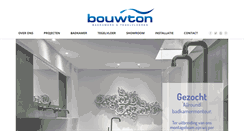 Desktop Screenshot of bouwton.nl